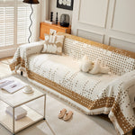 Reversible Chenille Sofa Covers for Pets, Large Throw Blanket for Couch, Blanket on The Sofa