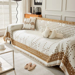 Reversible Chenille Sofa Covers for Pets, Large Throw Blanket for Couch, Blanket on The Sofa