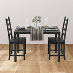 Ivory, Green Table Runner Cotton Farmhouse Inspired