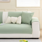 Non-Slip Diamond Quilted Sofa Cover, Separate Pieces Sectional Couch Protector