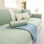 Non-Slip Diamond Quilted Sofa Cover, Separate Pieces Sectional Couch Protector