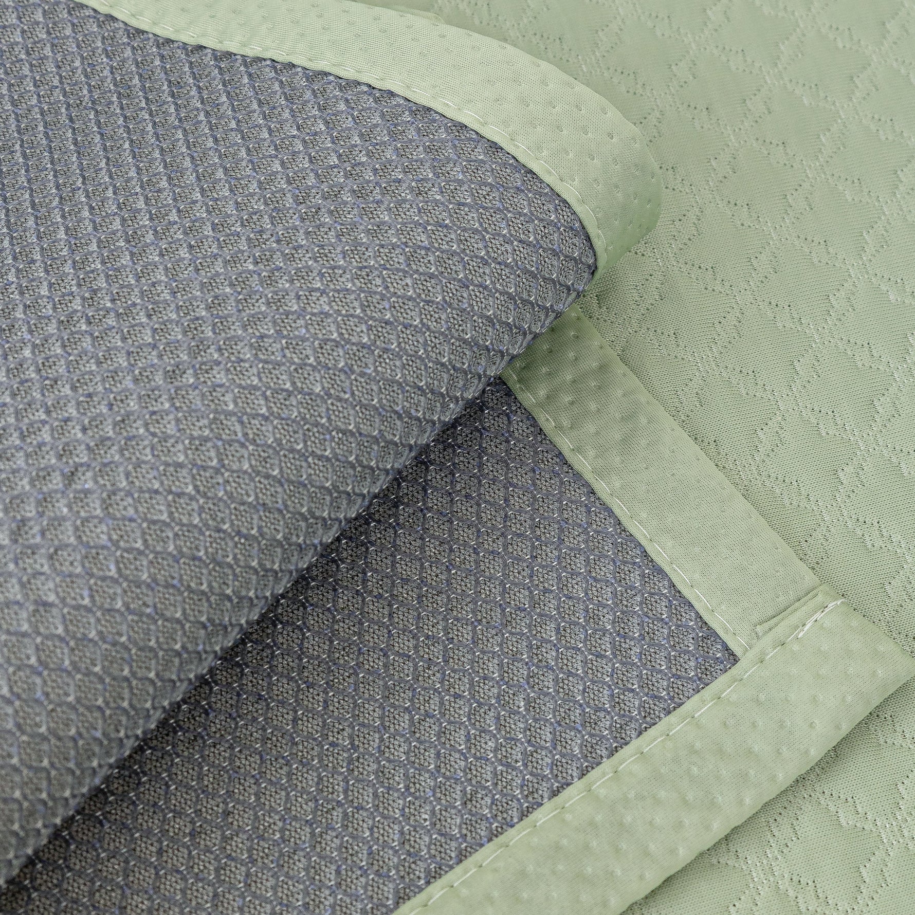 Non-Slip Diamond Quilted Sofa Cover, Separate Pieces Sectional Couch Protector