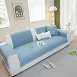 Non-Slip Diamond Quilted Sofa Cover, Separate Pieces Sectional Couch Protector