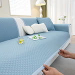 Non-Slip Diamond Quilted Sofa Cover, Separate Pieces Sectional Couch Protector