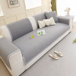 Non-Slip Diamond Quilted Sofa Cover, Separate Pieces Sectional Couch Protector