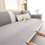 Non-Slip Diamond Quilted Sofa Cover, Separate Pieces Sectional Couch Protector