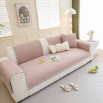 Non-Slip Diamond Quilted Sofa Cover, Separate Pieces Sectional Couch Protector