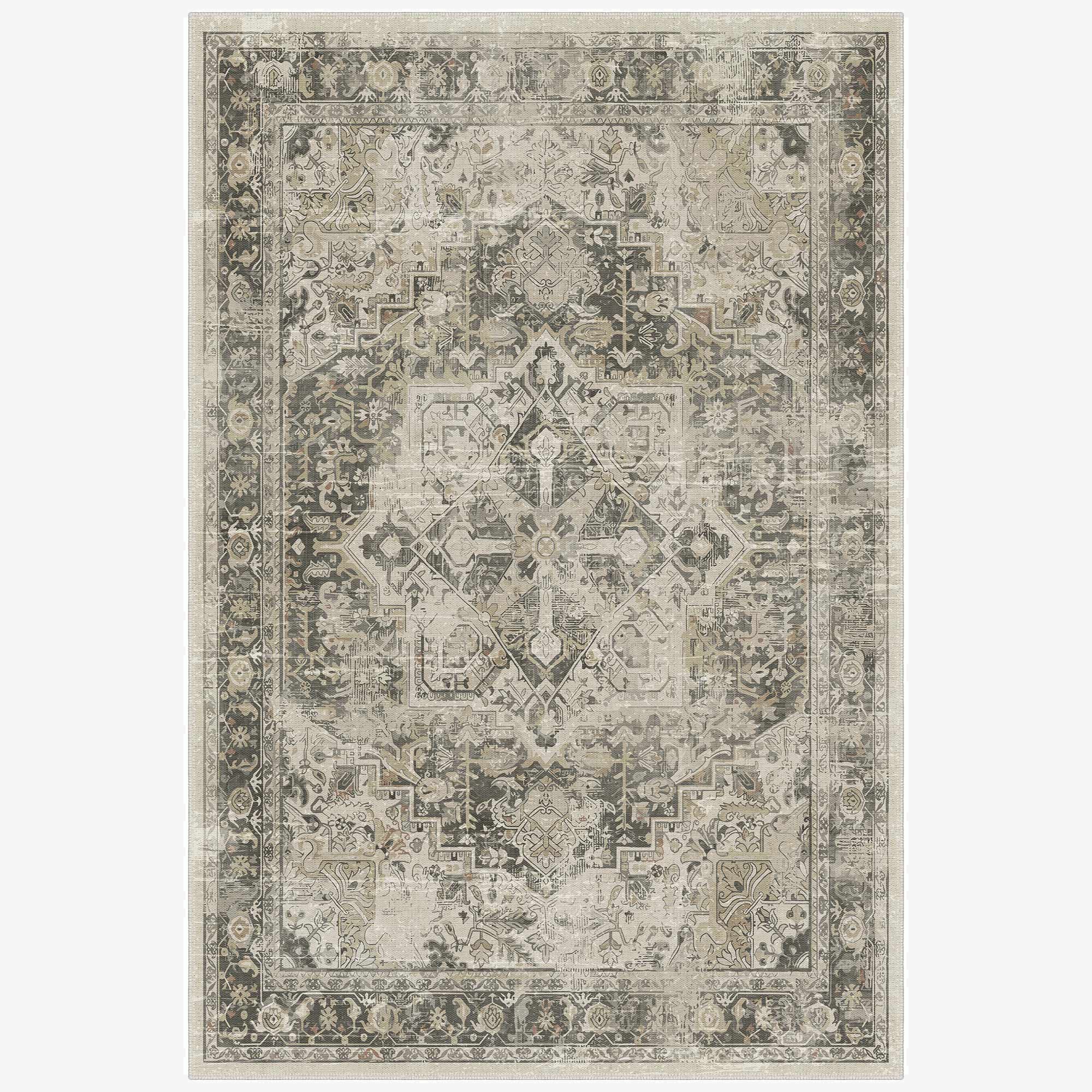 Hamburg Machine Washable Area Rug