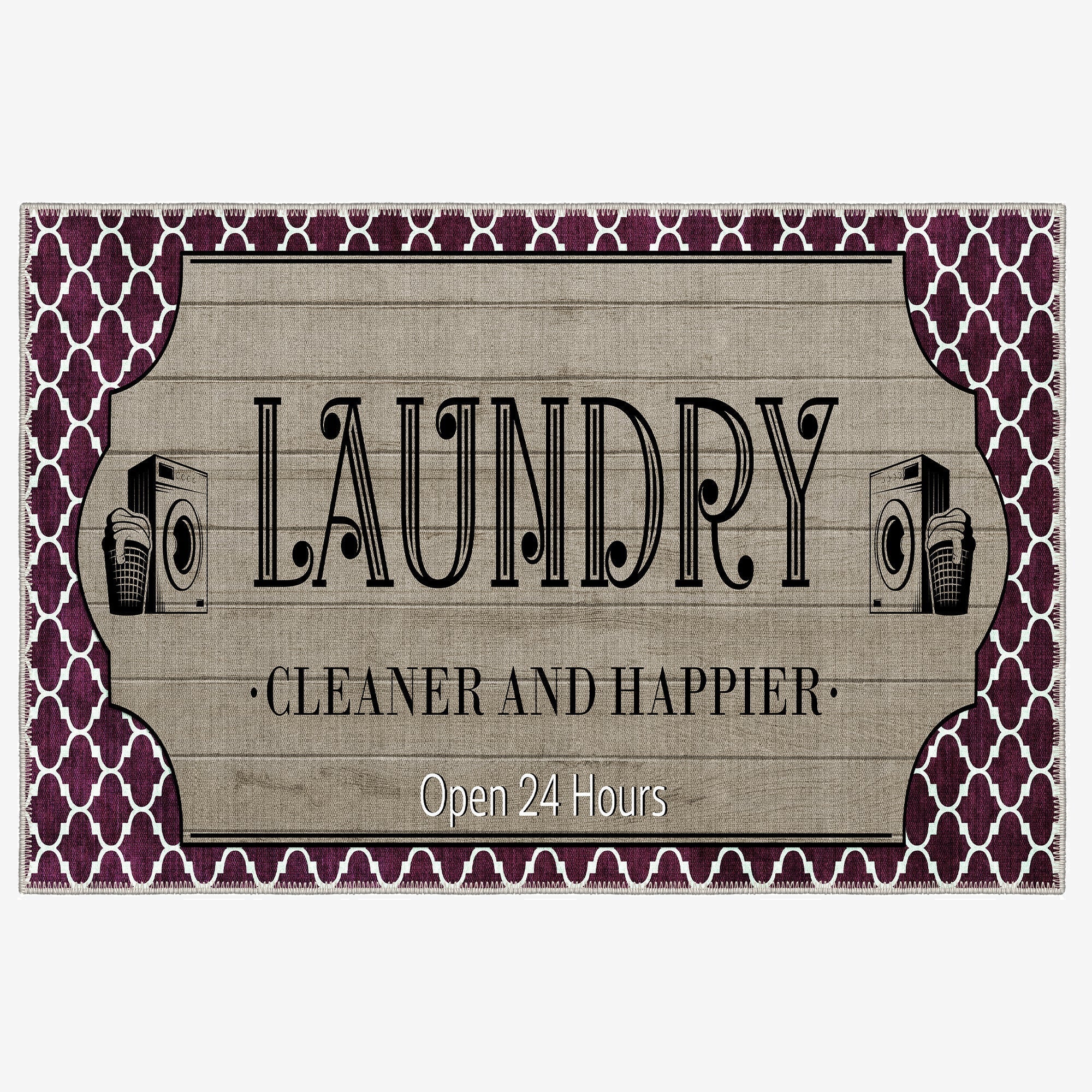 Vayne Machine Washable Area Rug