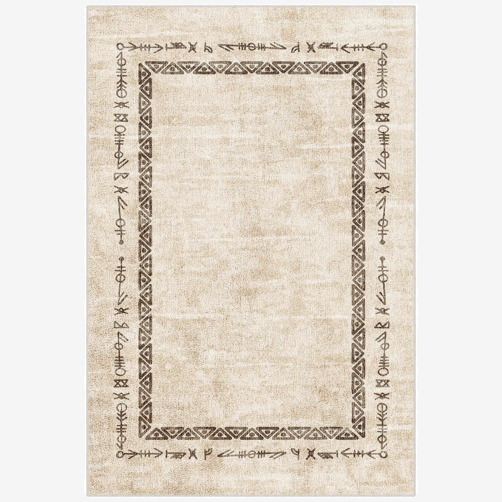 Fuzzy Machine Washable Area Rug