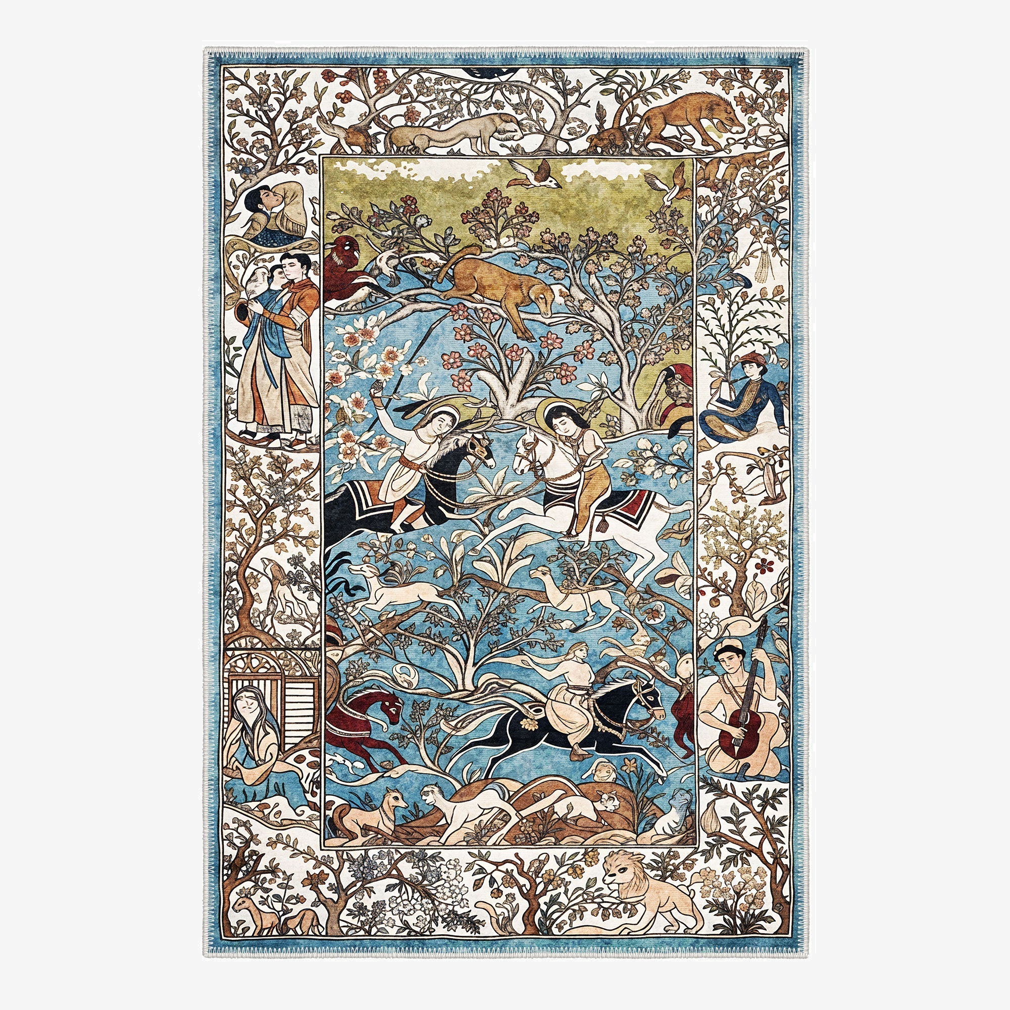 Bruce Machine Washable Area Rug