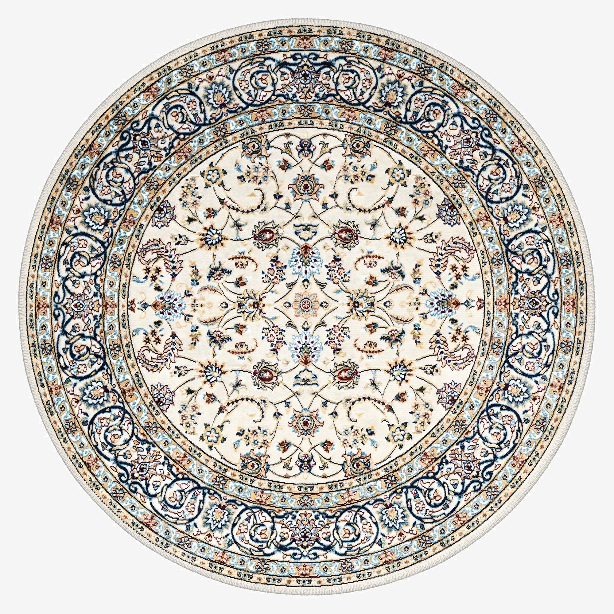 Brocken Machine Washable Area Rug