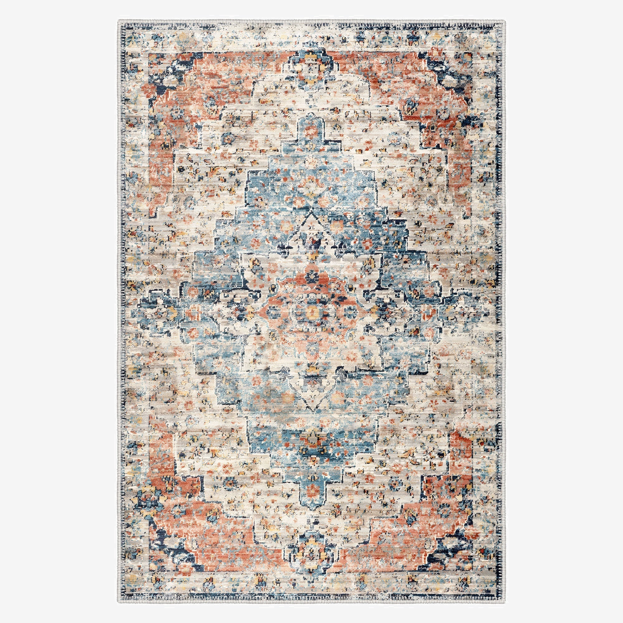 Santa Machine Washable Area Rug