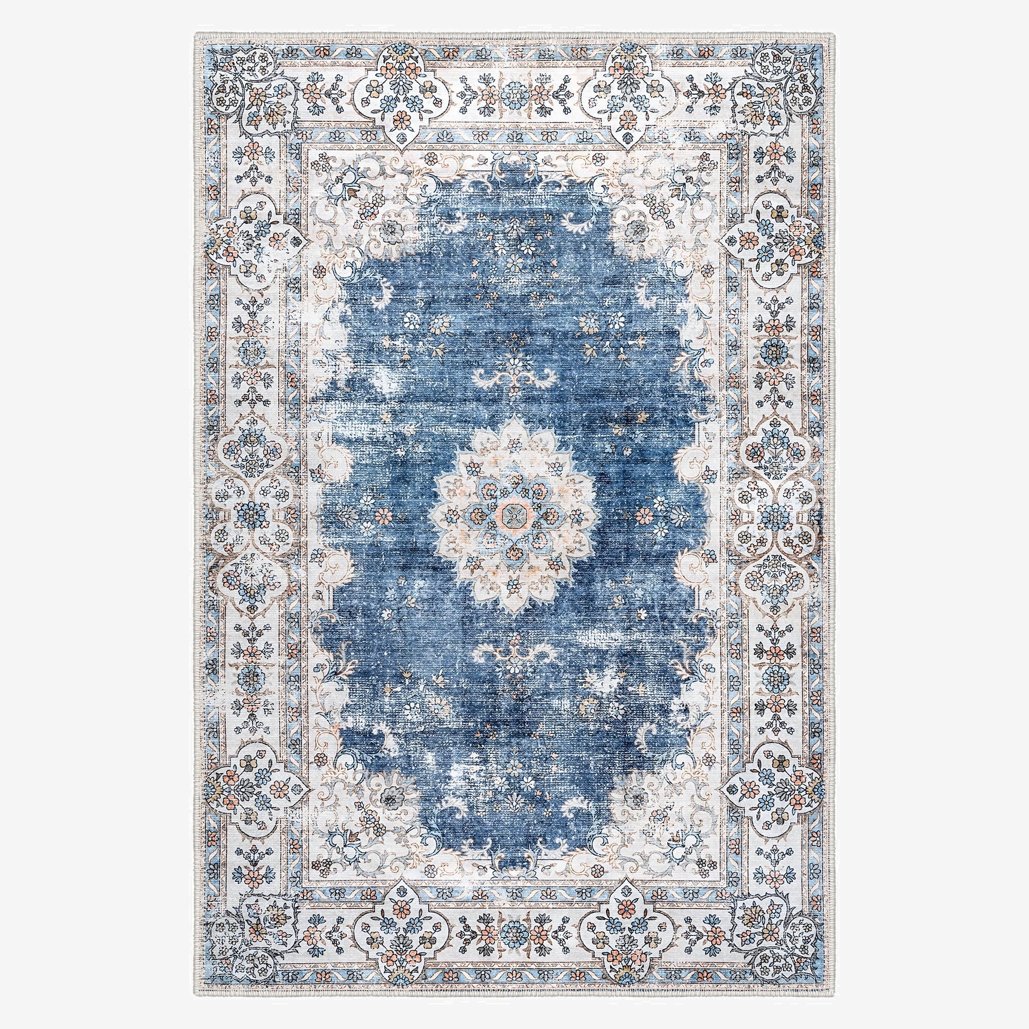 Mexico Machine Washable Area Rug