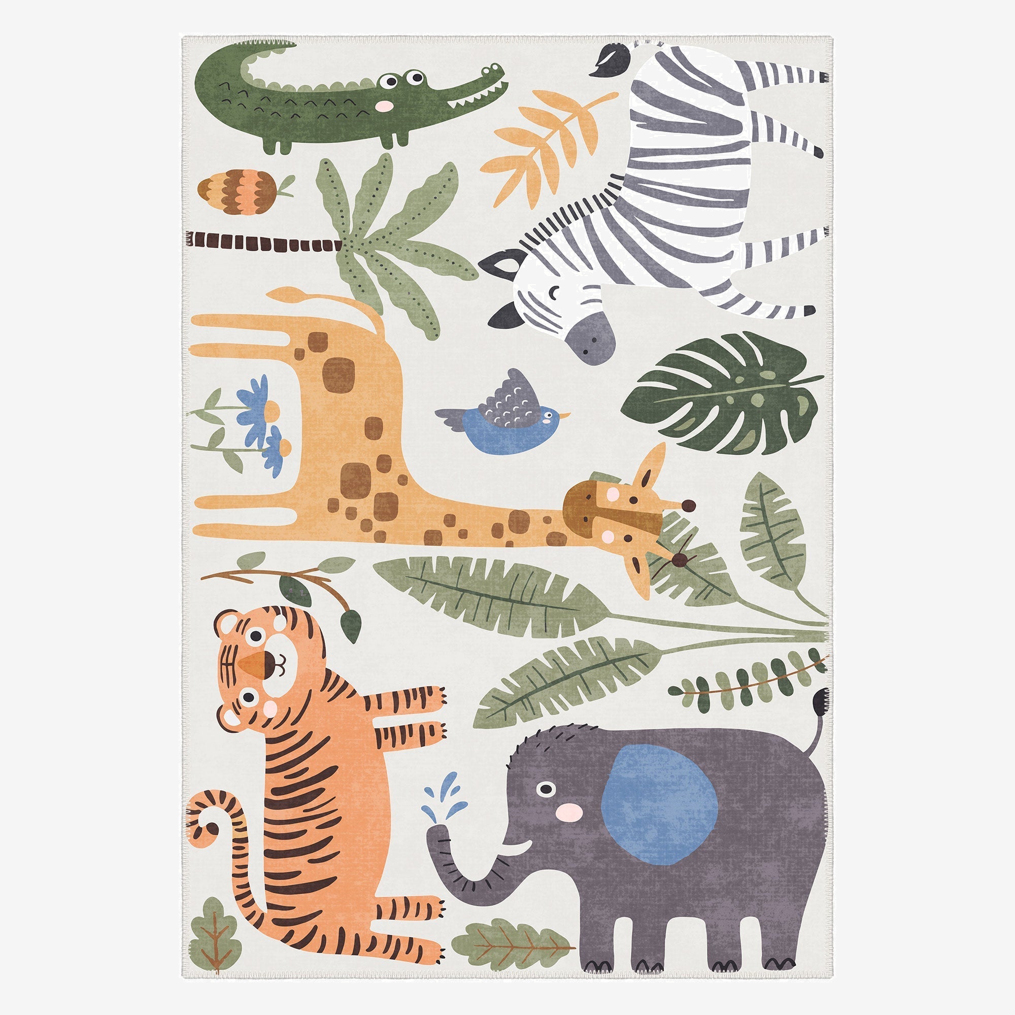 Mauna Machine Washable Area Rug
