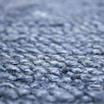 Navy Jute Rug - Plant Based - Reversible Braided Eco-Friendly Rug