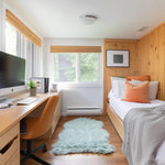 Teal Serene Faux Fur Solid Fake Sheepskin Rug