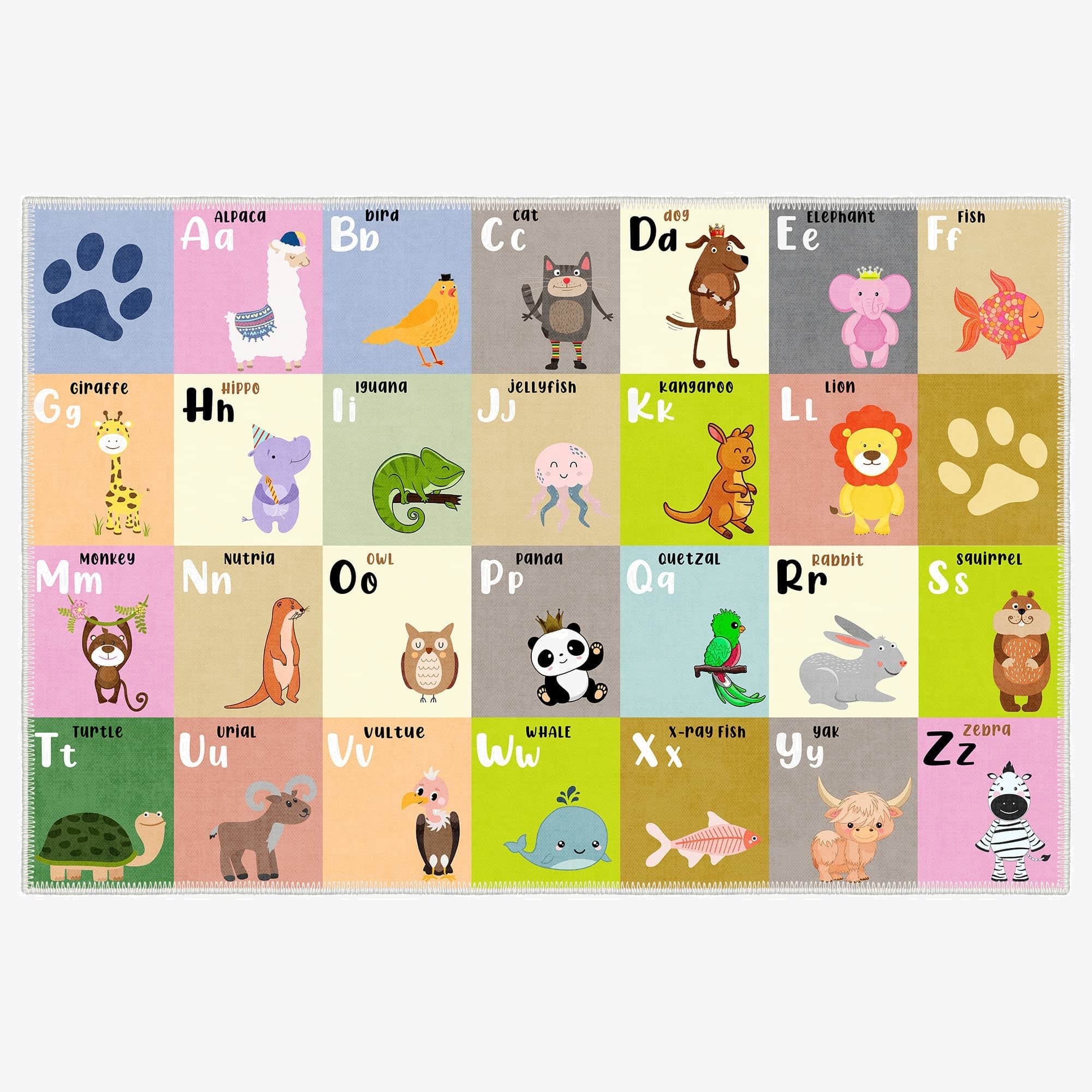 The Zoo Machine Washable Area Rug