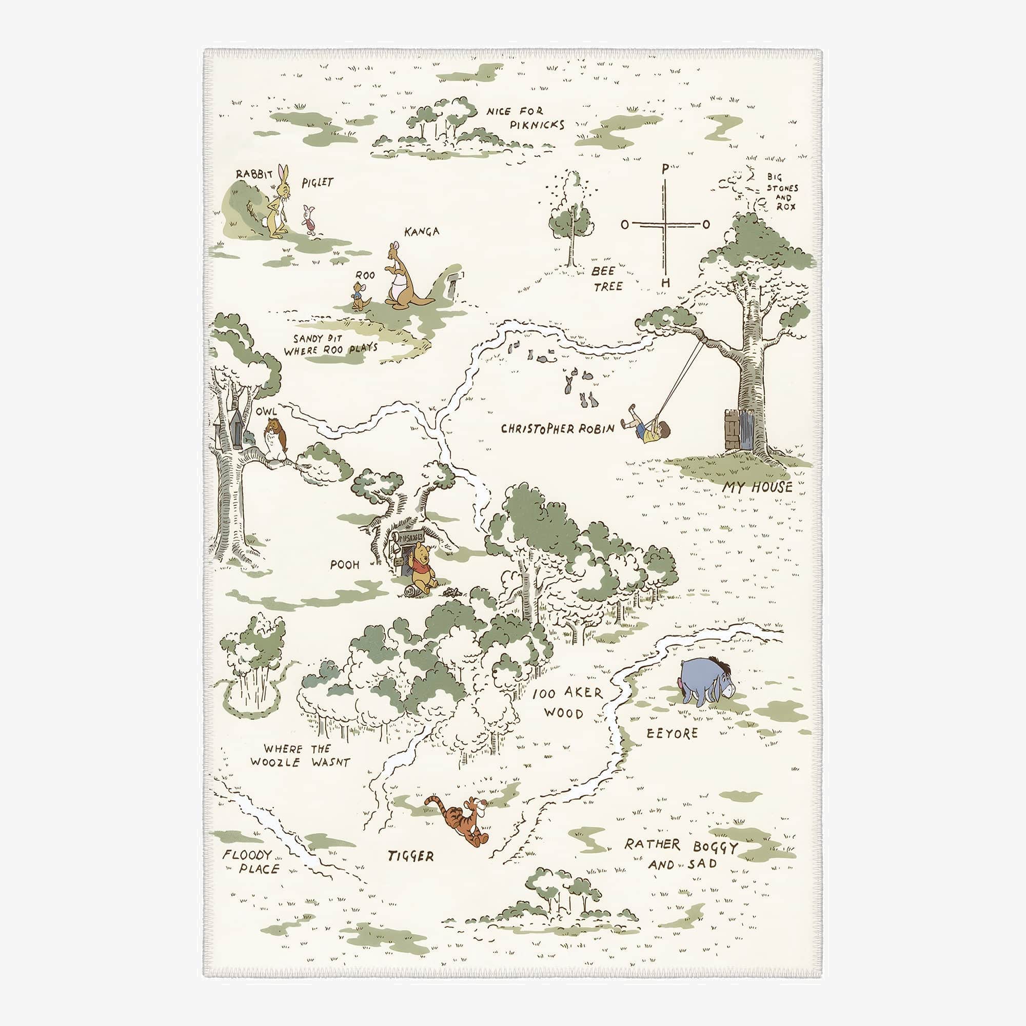 Brinon Machine Washable Area Rug
