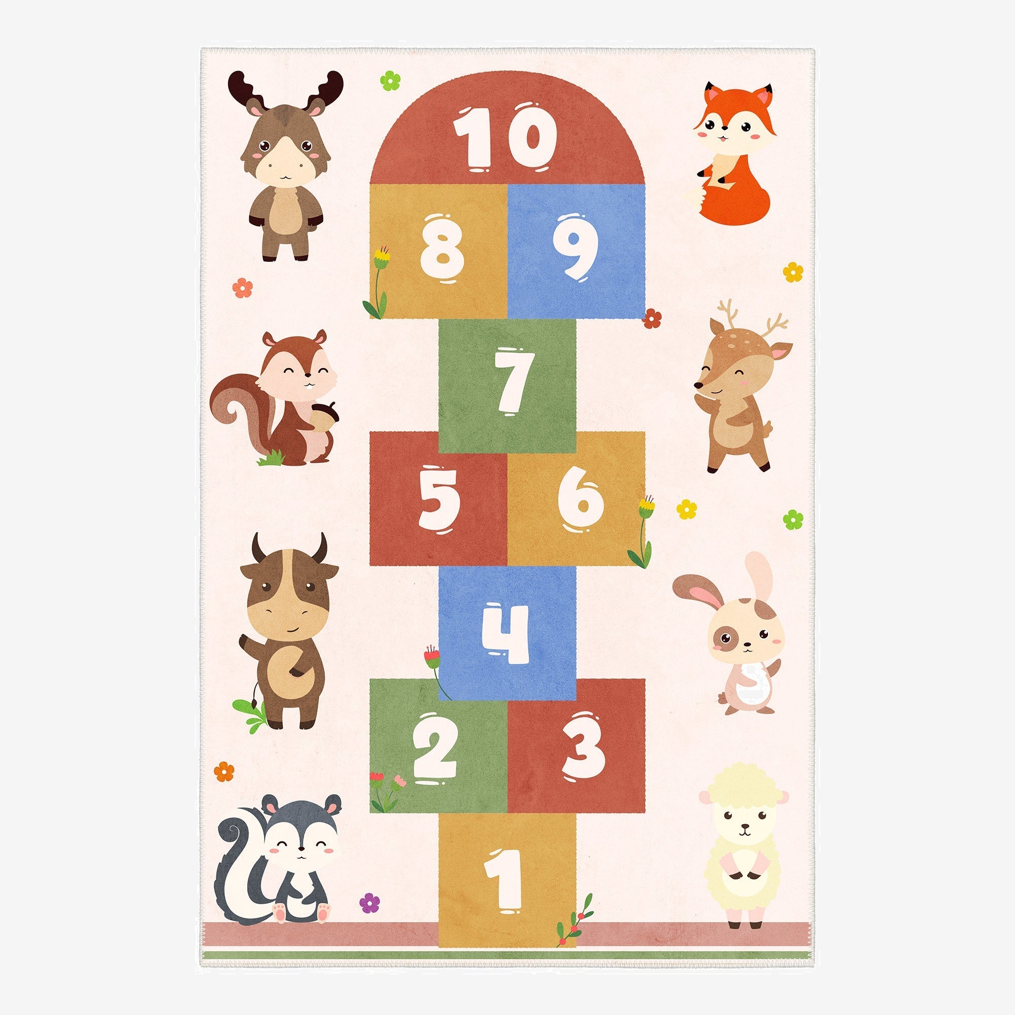 Vivid Machine Washable Area Rug