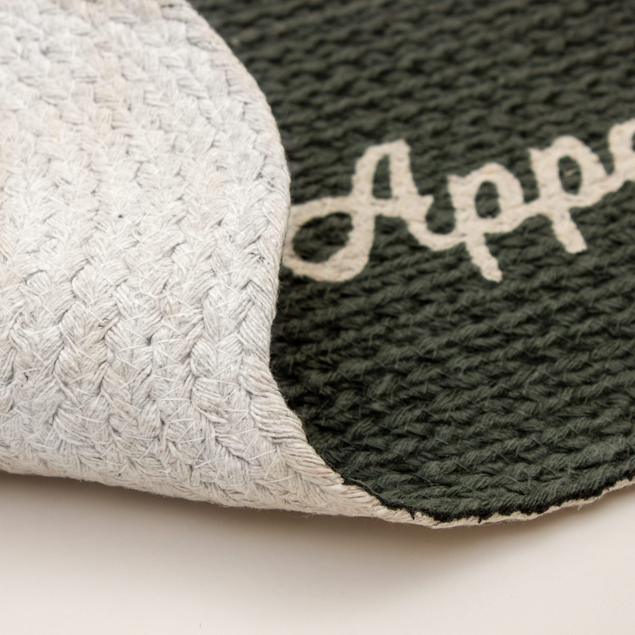 Charcoal Doggy Mat Small Food and Water Mat