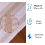 Ivory, Beige Table Runner Cotton Farmhouse Inspired