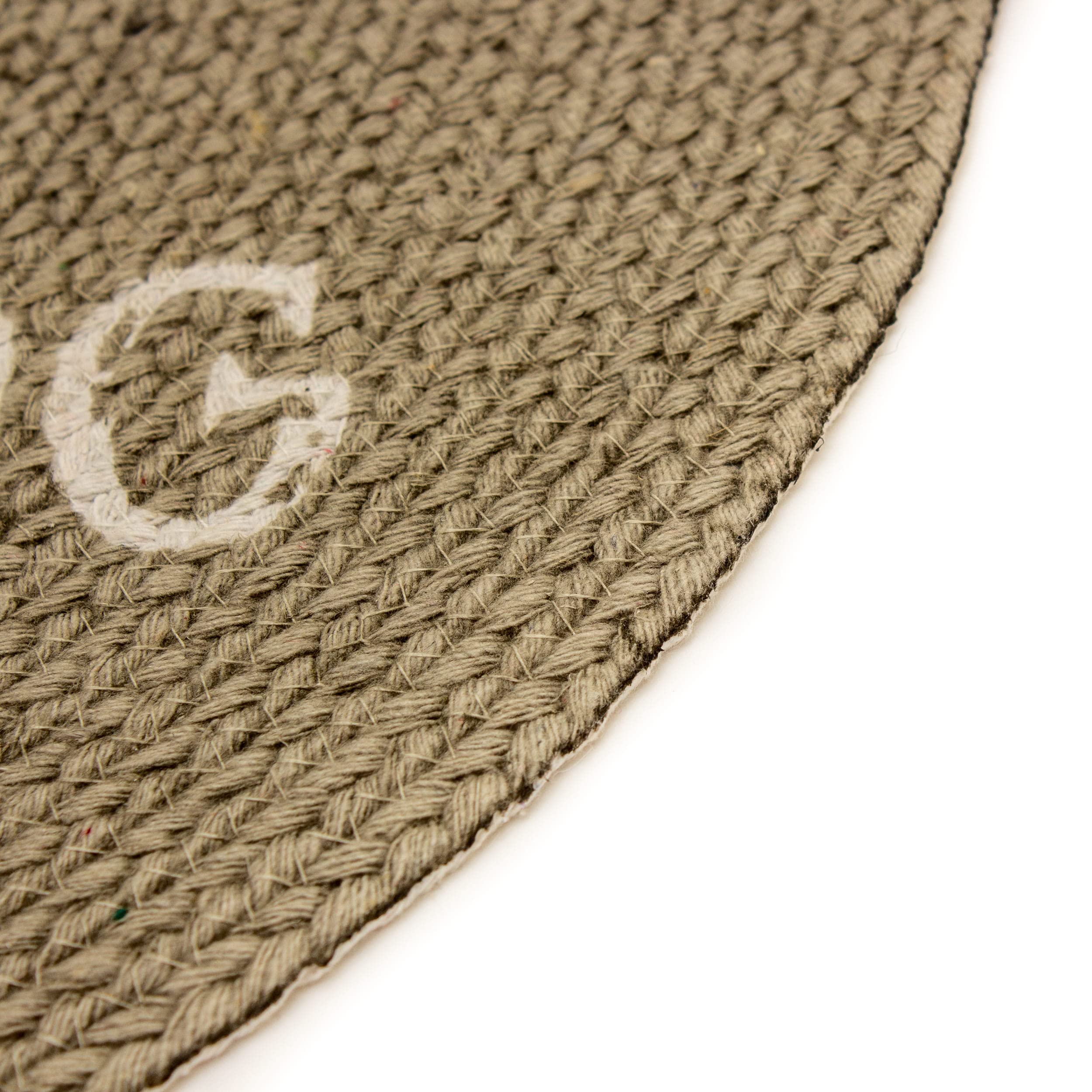 Grey Doggy Mat Small Food and Water Mat