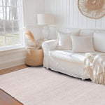 Natural Jute & Cotton Woven Rug - Simple Farmhouse Reversible Rug