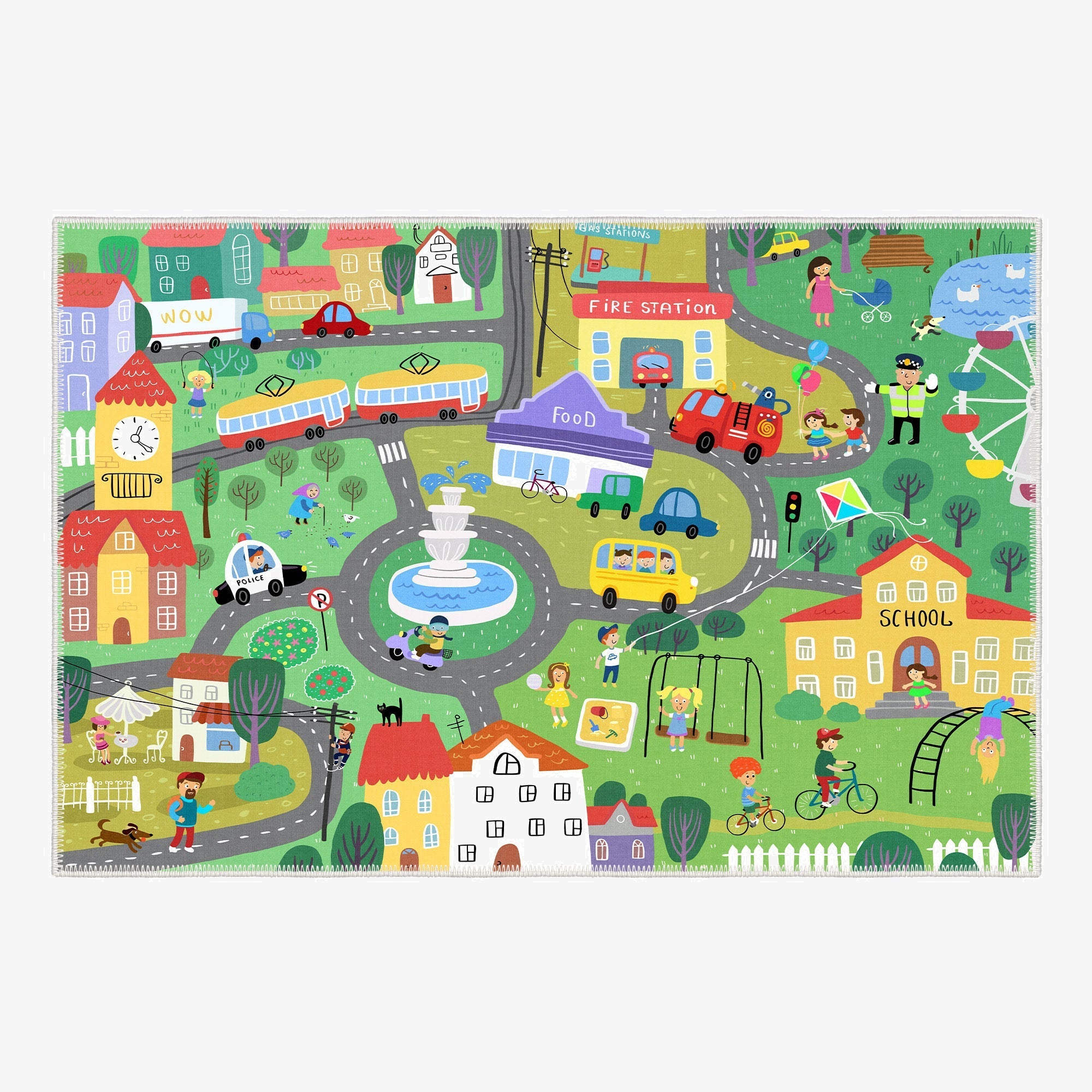 Drift Machine Washable Area Rug