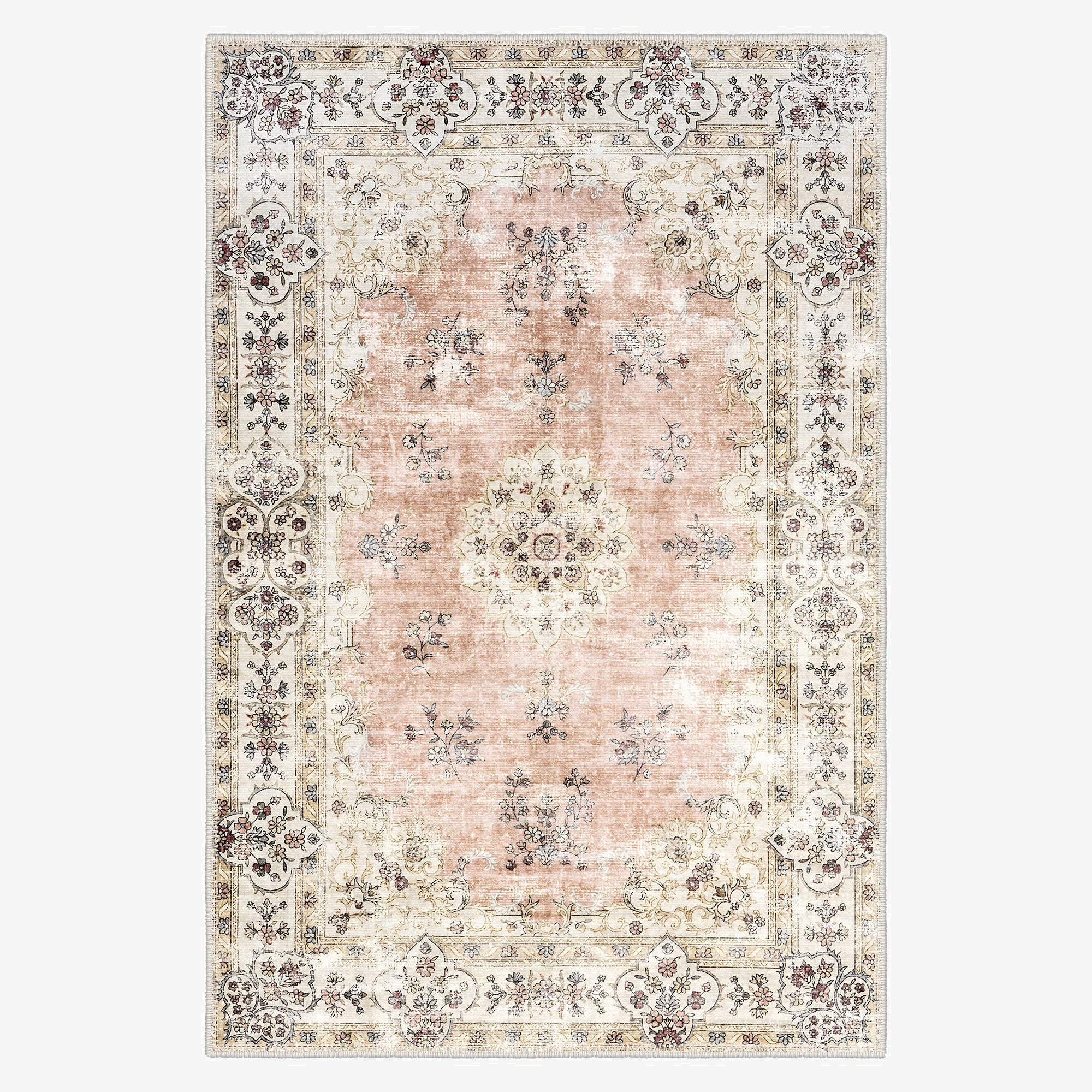 Orizaba Machine Washable Area Rug Flashrug