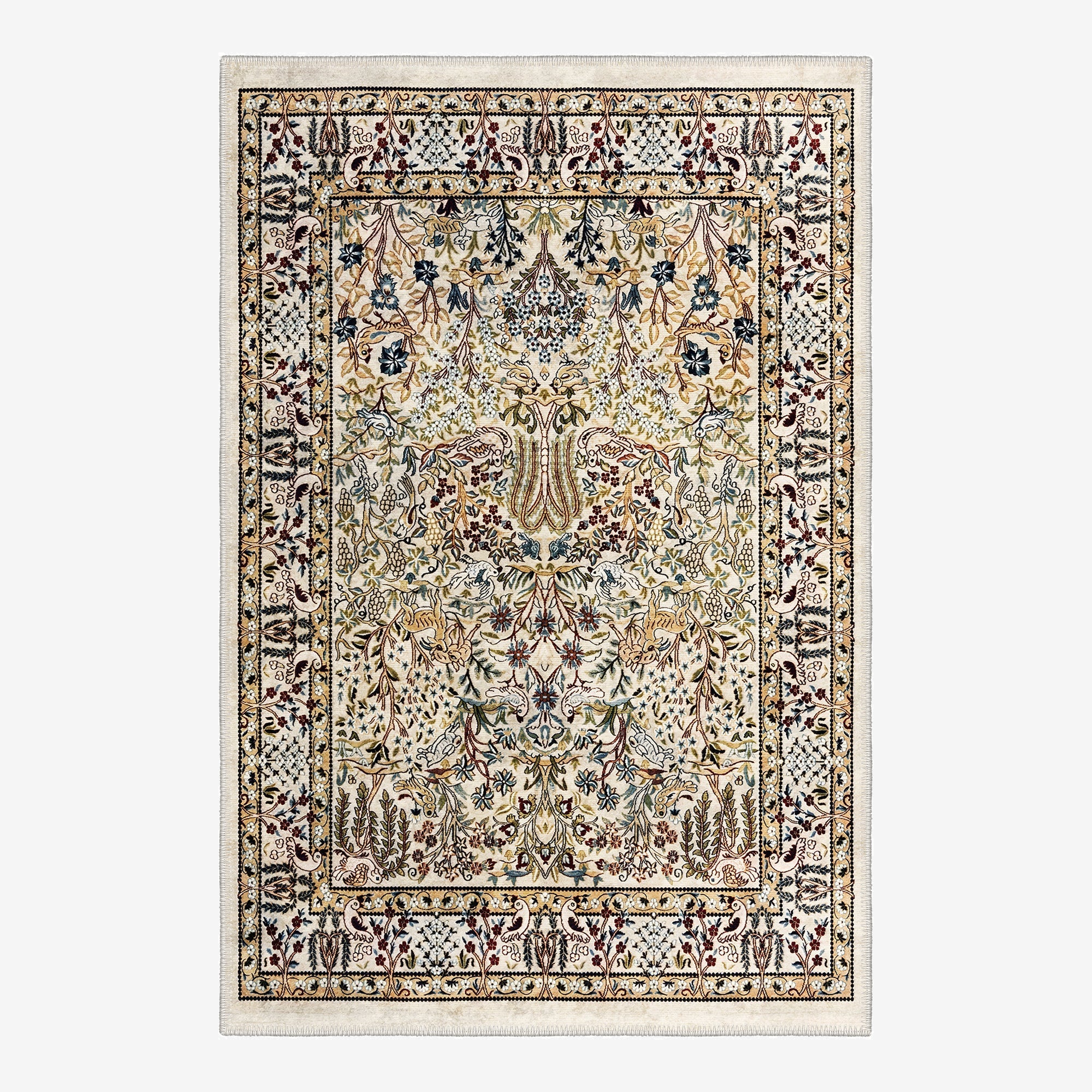 Crinum Machine Washable Area Rug Flashrug