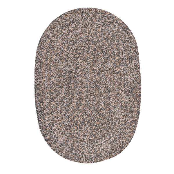 Green, Gold Indoour Outdoor Braided Kitchen Rug