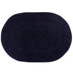 Black Jute Rug - Plant Based - Reversible Braided Eco-Friendly Rug