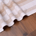 Ivory, Beige Table Runner Cotton Farmhouse Inspired