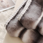 Ultra Soft Faux Fur Couch Cover – Large, Fluffy, and Elegant Sofa Throw Blanket