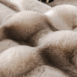 Ultra Soft Faux Fur Couch Cover – Large, Fluffy, and Elegant Sofa Throw Blanket