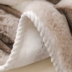 Ultra Soft Faux Fur Couch Cover – Large, Fluffy, and Elegant Sofa Throw Blanket