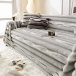 Ultra Soft Faux Fur Couch Cover – Large, Fluffy, and Elegant Sofa Throw Blanket