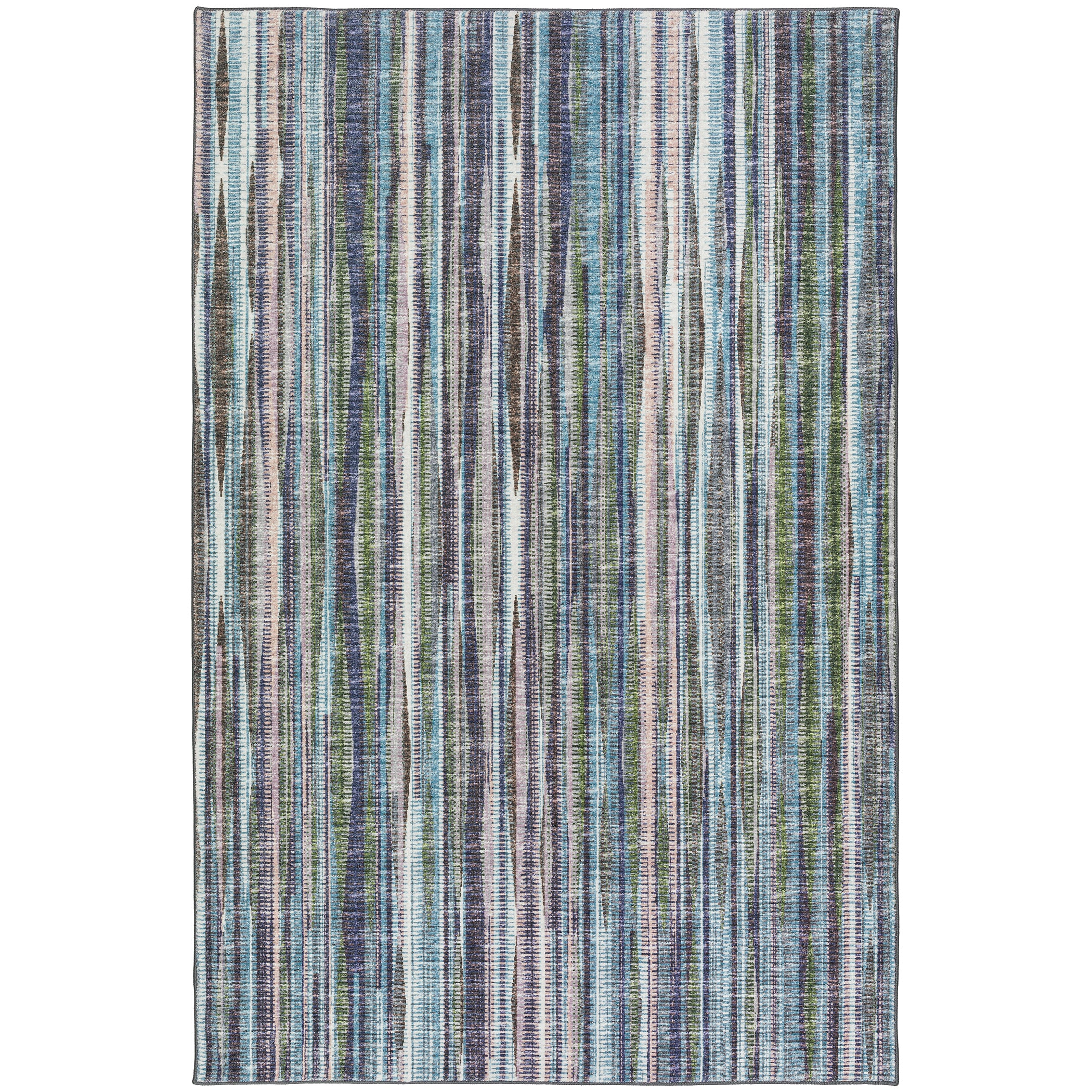 Indoor/Outdoor Transitional AA1 Violet Purple Rug 3' x 5' #shape_Rectangle