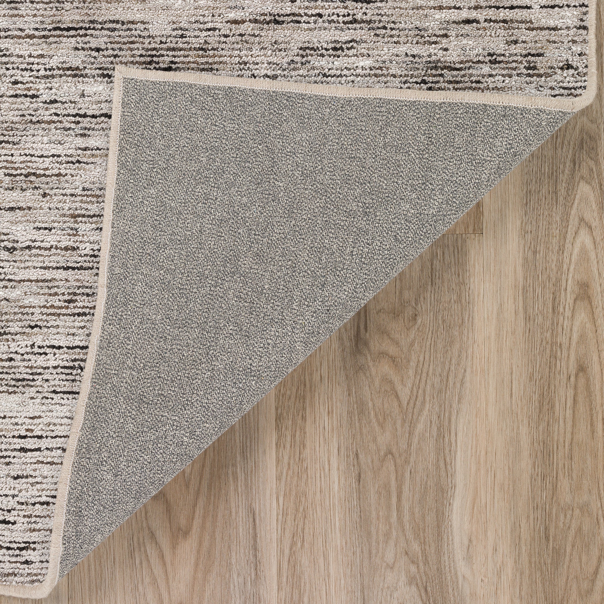 Transitional AC1 Ebony Black Wool Rug 2' x 3' #shape_Rectangle