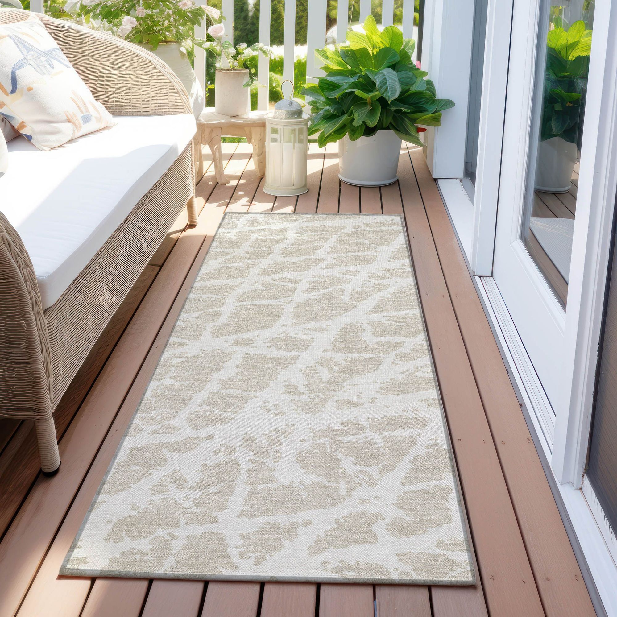 Machine Made ACN501 Beige Brown Rugs #color_beige brown