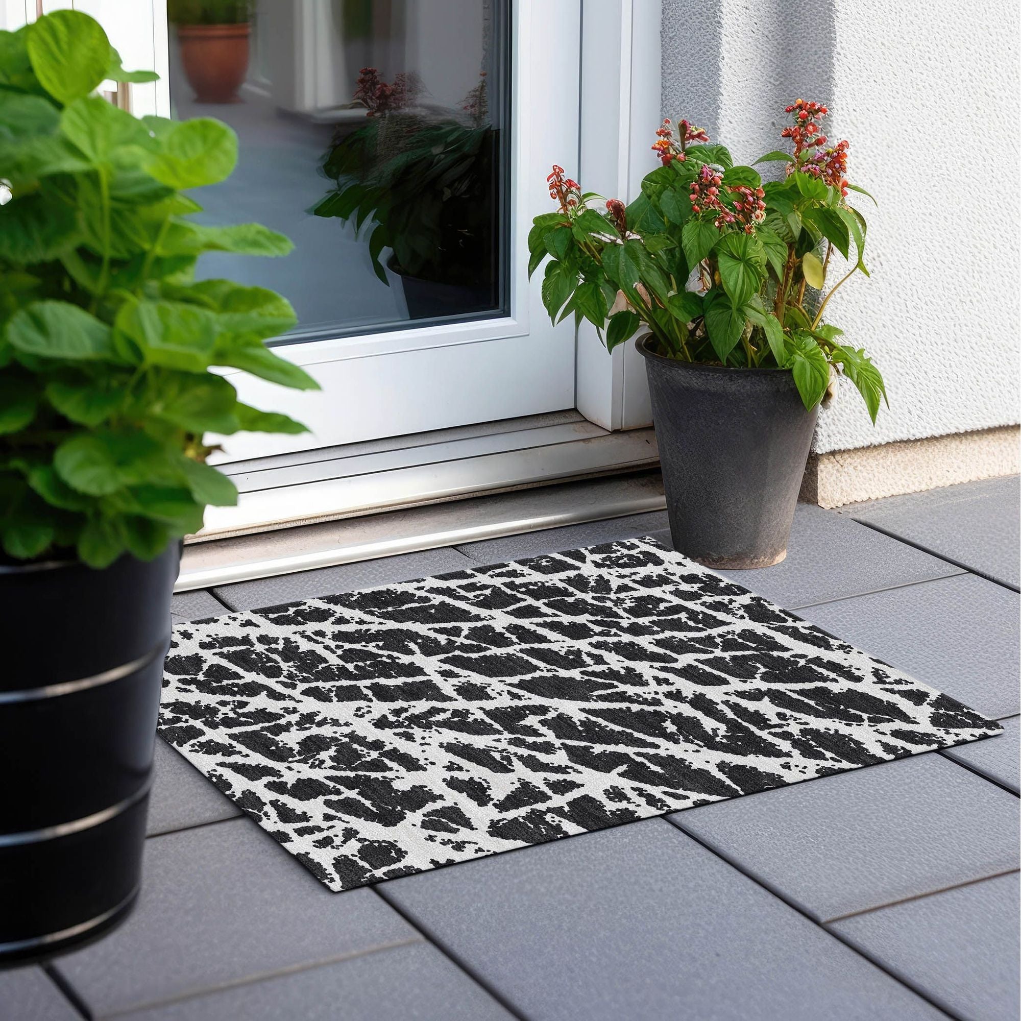 Machine Made ACN501 Black  Rugs #color_black 