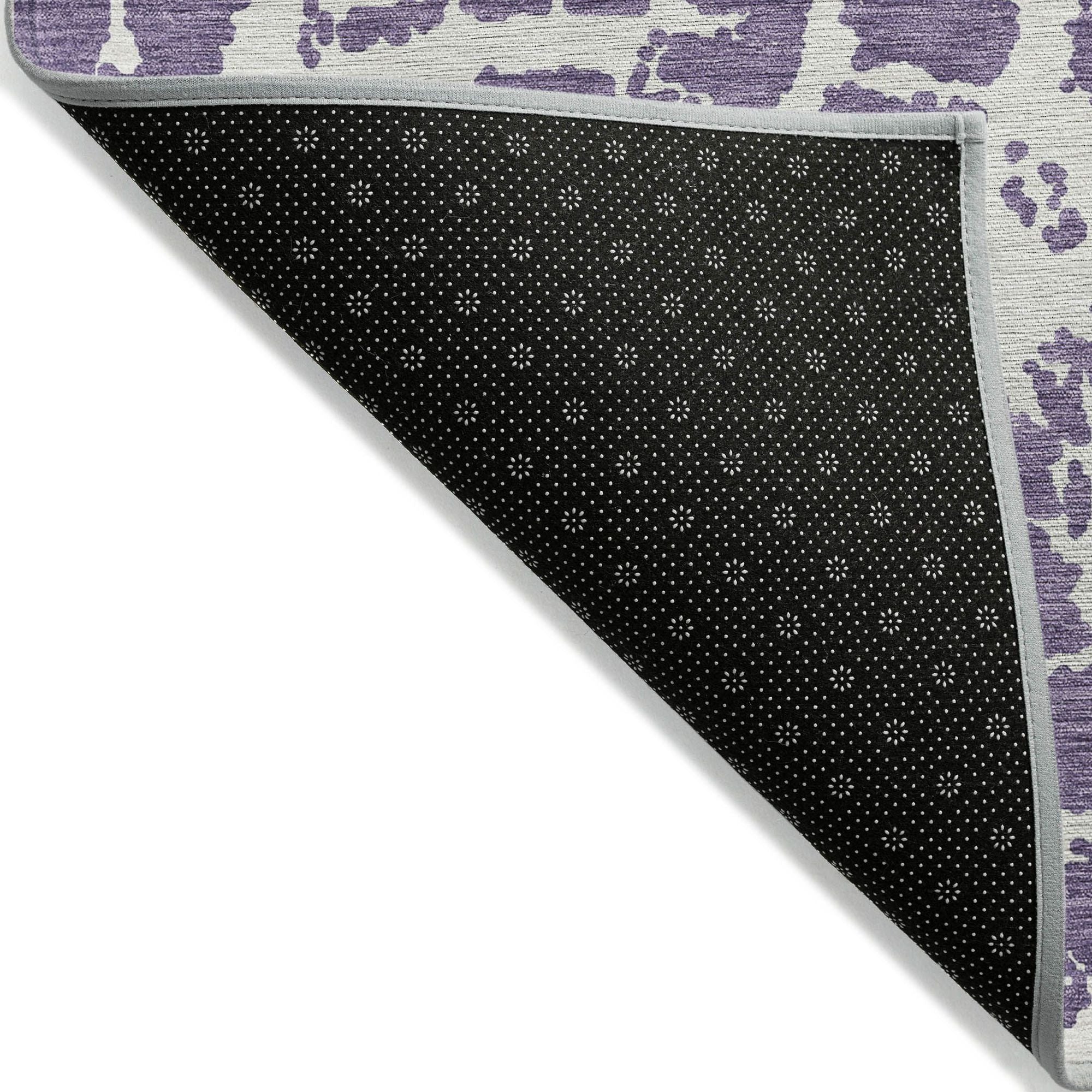 Machine Made ACN501 Purple  Rugs #color_purple 