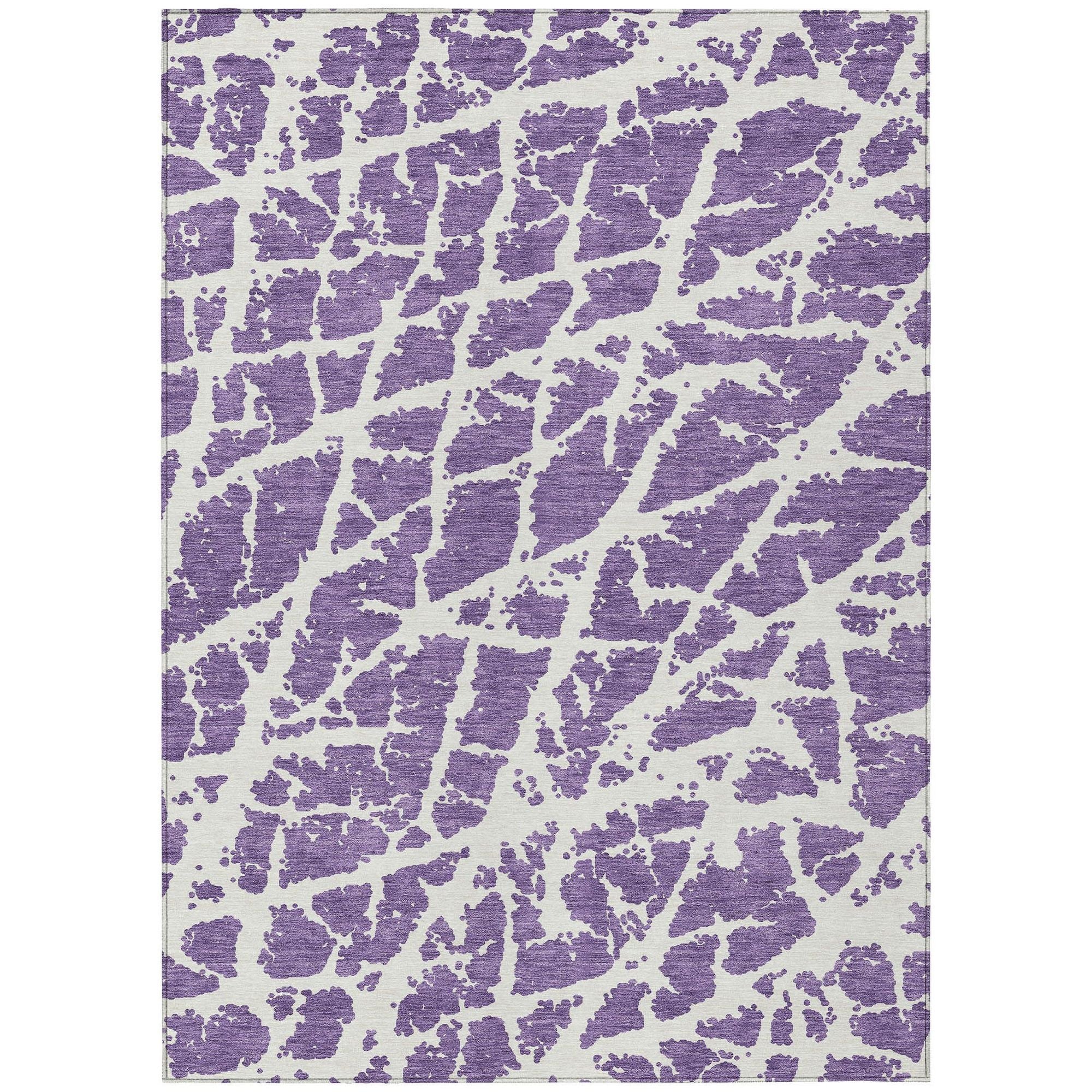 Machine Made ACN501 Purple  Rugs #color_purple 