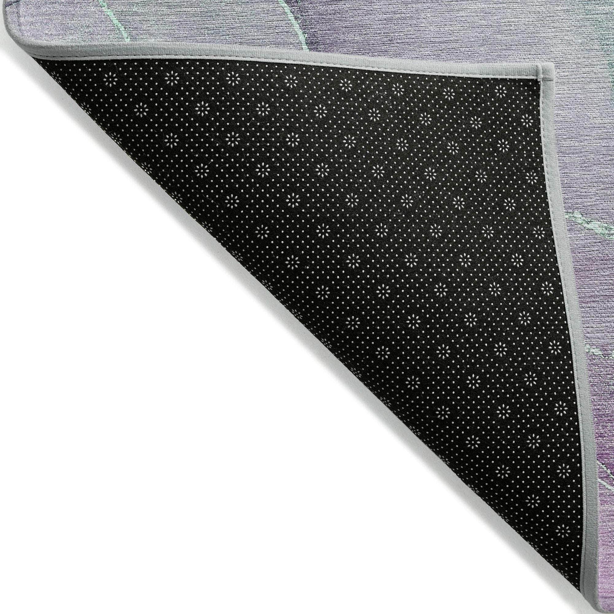 Machine Made ACN508 Aloe Green Rugs 