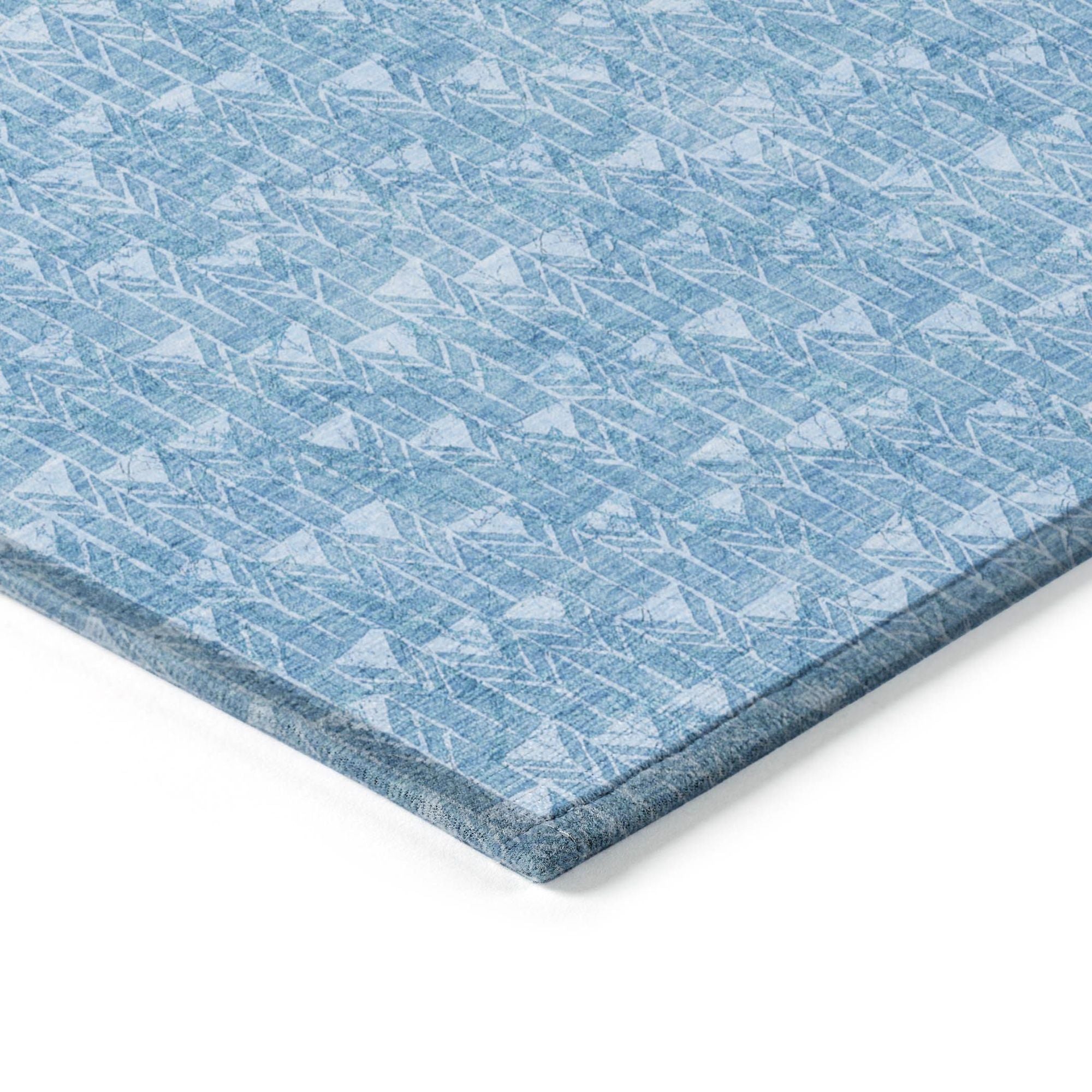 Machine Made ACN514 Blue  Rugs 
