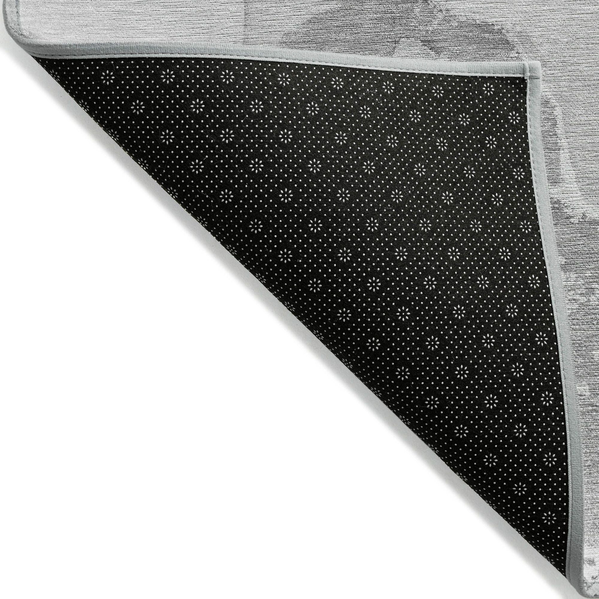 Machine Made ACN517 Gray  Rugs 