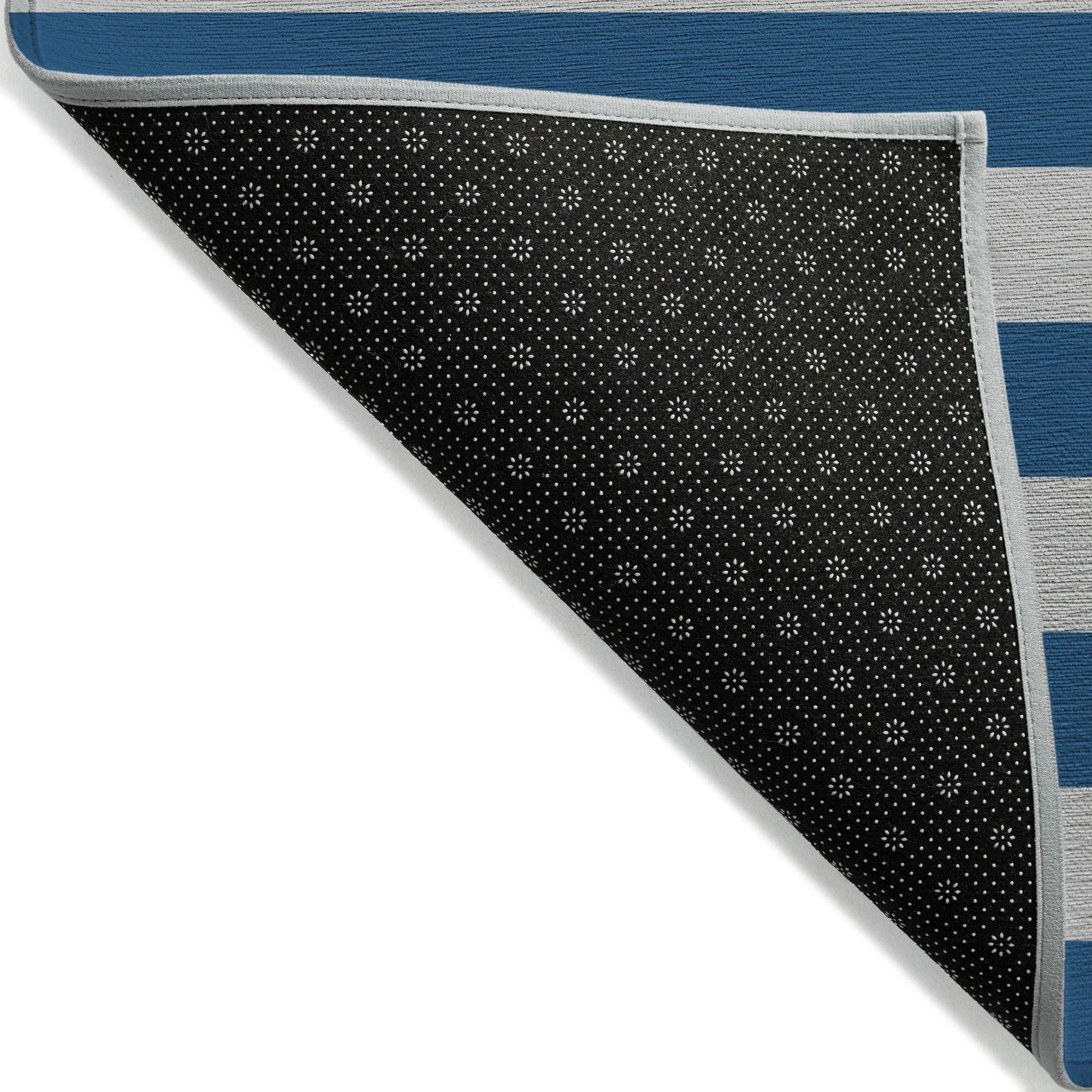 Machine Made ACN530 Blue  Rugs 