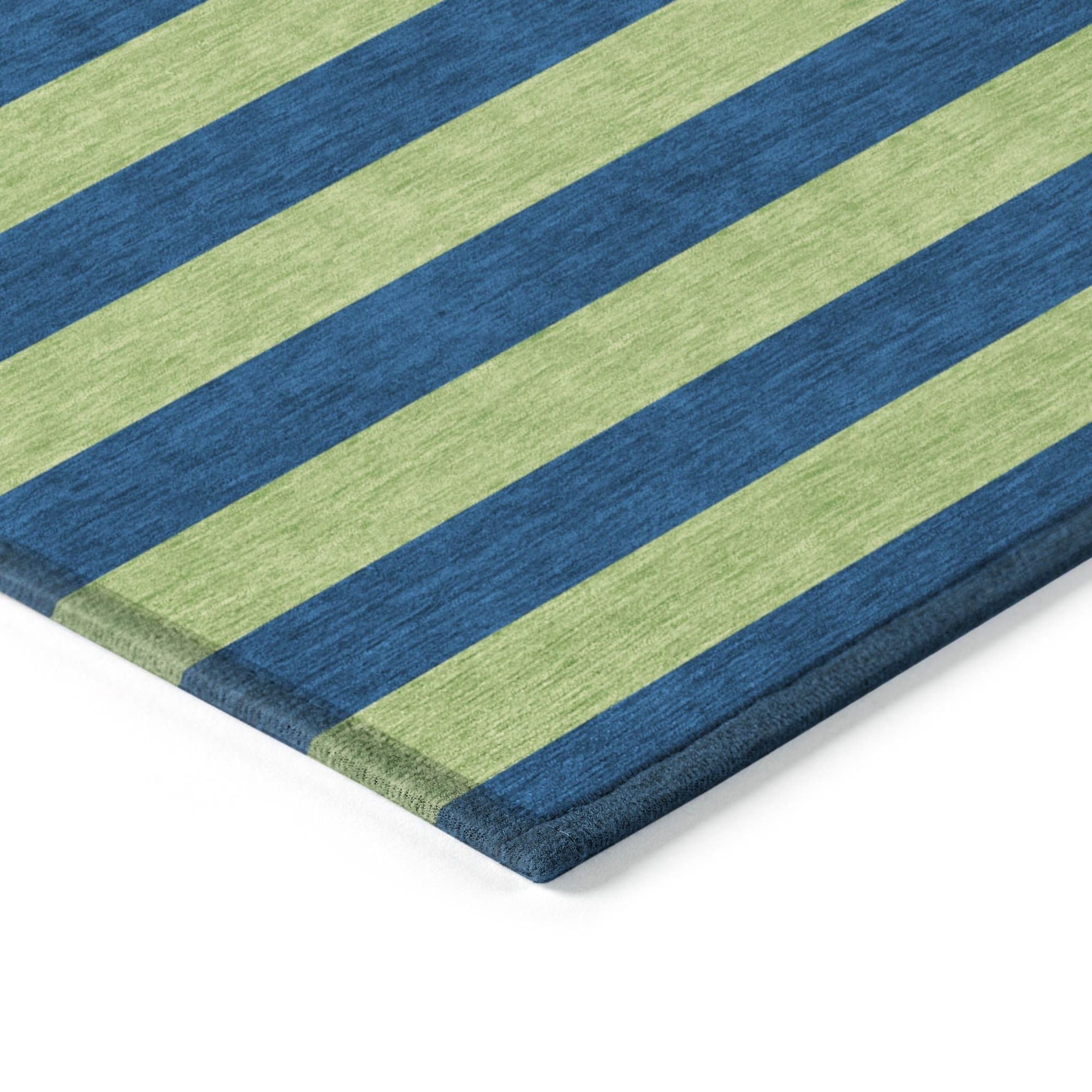 Machine Made ACN530 Navy Blue Rugs 
