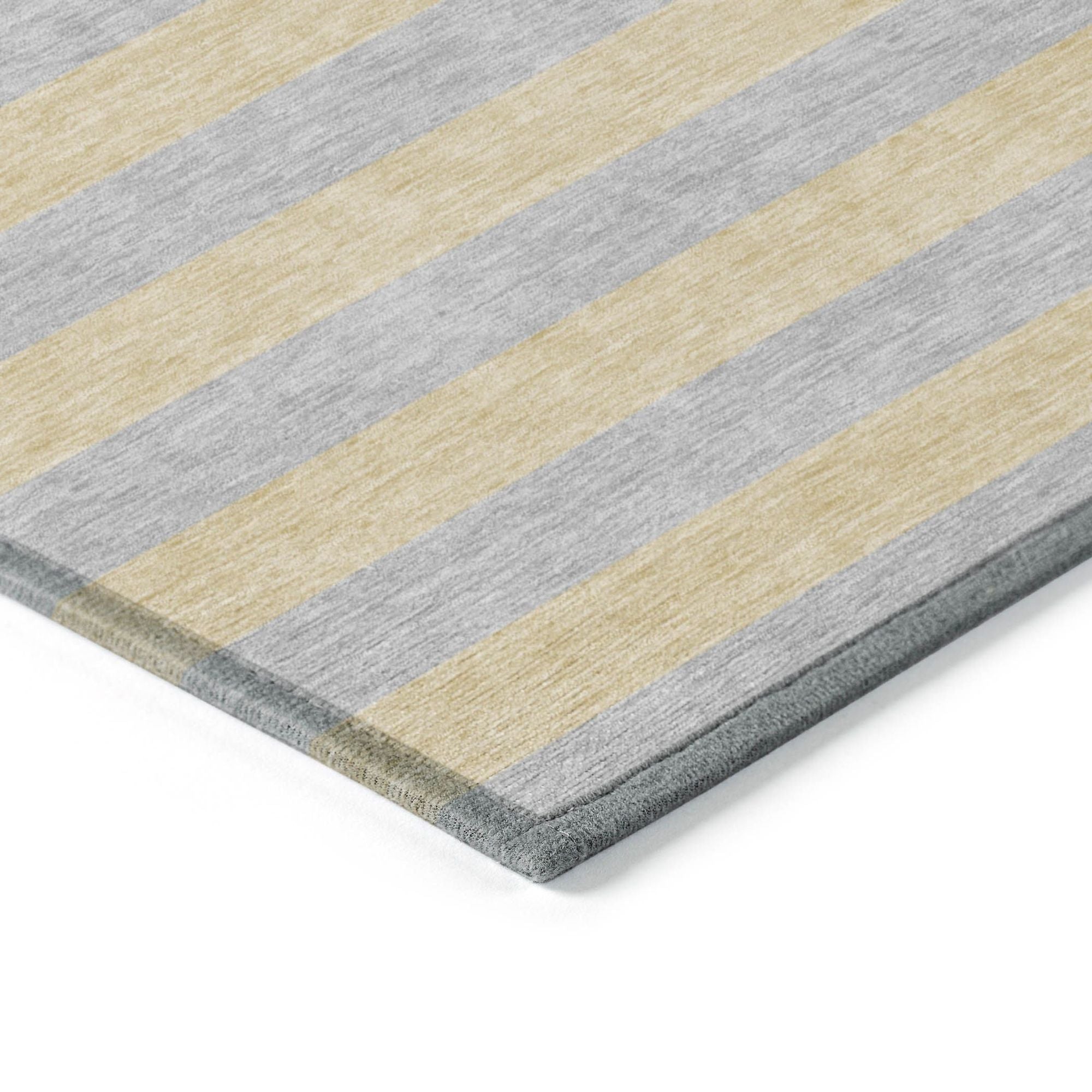 Machine Made ACN530 Silver Gray Rugs 